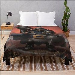 Clash Royale Mega Knight Academic Blanket