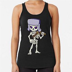 Clash Royale Evo Skeleton Racer Tank Top