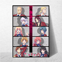Classroom Of The Elite Merch Collection Classroom Of The Elite Posters