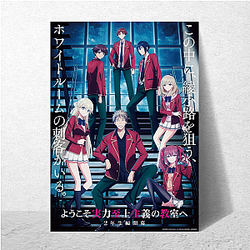 Classroom Of The Elite Merchandise For Fans Classroom Of The Elite Posters