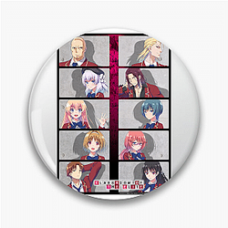 Classroom Of The Elite Merch Collection Classroom Of The Elite Pins