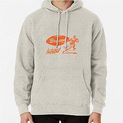 Vintage Football Cleveland Browns Orange Browns Wordmark Limited Edition Perfect Gift Pullover Hoodie