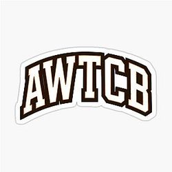 And We're The Cleveland Browns Sticker