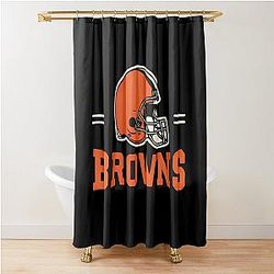 Art Cleveland Browns Shower Curtain