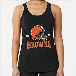 Art Cleveland Browns Racerback Tank Top
