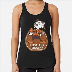 Cleveland Browns Racerback Tank Top