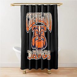 Art Cleveland Browns Shower Curtain