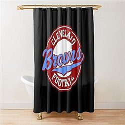 Art Cleveland Browns Shower Curtain