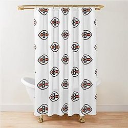 Cleveland Browns football Perfect Gift for Cat Lover Shower Curtain