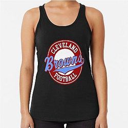 Art Cleveland Browns Racerback Tank Top