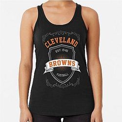 Cleveland Browns Racerback Tank Top
