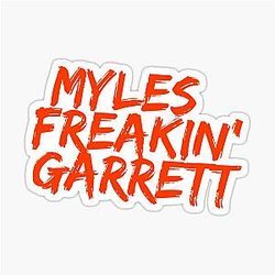 Myles Garrett Cleveland Browns Sticker