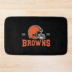 Art Cleveland Browns Bath Mat