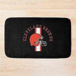 Art Cleveland Browns Bath Mat