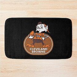 Art Cleveland Browns Bath Mat