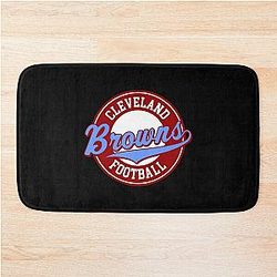 Art Cleveland Browns Bath Mat