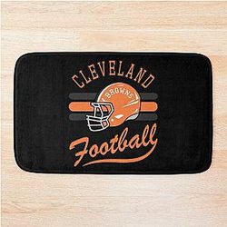 Art Cleveland Browns Bath Mat