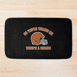 Art Cleveland Browns Bath Mat
