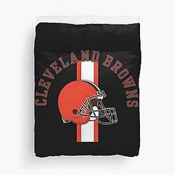 Art Cleveland Browns Duvet Cover