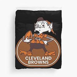 Art Cleveland Browns Duvet Cover