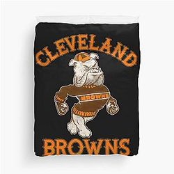 Art Cleveland Browns Duvet Cover
