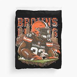 Art Cleveland Browns Duvet Cover