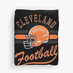 Art Cleveland Browns Duvet Cover