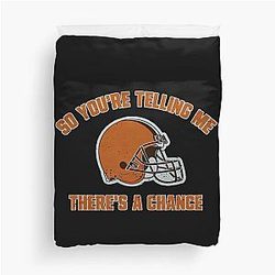 Art Cleveland Browns Duvet Cover