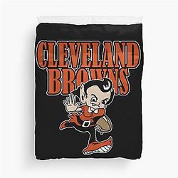 Art Cleveland Browns Duvet Cover