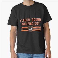 Flacco Round and Cleveland Browns Classic T-Shirt