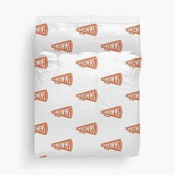 Vintage Megaphone - Cleveland Browns Limited Edition Perfect Gift for Cat Lovers Duvet Cover