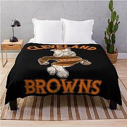 Cleveland Browns Throw Blanket