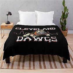 Art - Cleveland Browns Throw Blanket