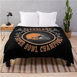 Cleveland Browns Throw Blanket