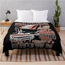 Cleveland Browns Throw Blanket