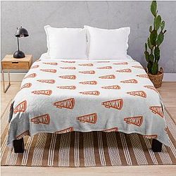 Vintage Megaphone - Cleveland Browns Limited Edition Perfect Gift Throw Blanket
