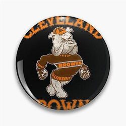 Art Cleveland Browns Pin