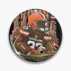 Art Cleveland Browns Pin