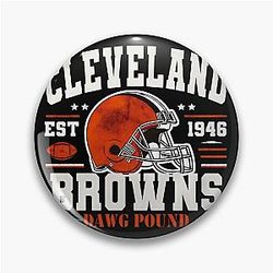 Art Cleveland Browns Pin