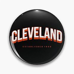 Art Cleveland Browns Pin