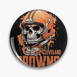 Art Cleveland Browns Pin