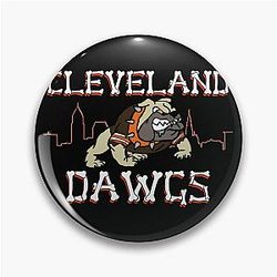 Art Cleveland Browns Pin
