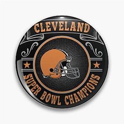 Art Cleveland Browns Pin