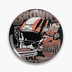 Art Cleveland Browns Pin