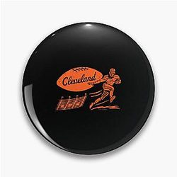 Vintage Football - Cleveland Browns Orange Cleveland Limited Edition Perfect Gift Loves Cat Pin