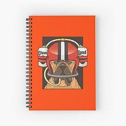 Cleveland Browns Beer Helmet Design Notebook