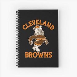 Art Cleveland Browns Notebook
