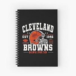 Art Cleveland Browns Notebook