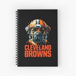 Art Cleveland Browns Notebook