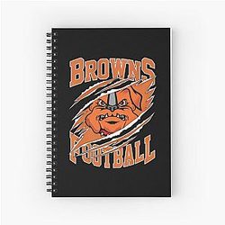 Art Cleveland Browns Notebook